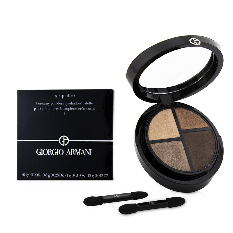 Giorgio Armani Eye Quattro 4 Creamy Powders Eyeshadow Palette - # 2 Avant Premiere 