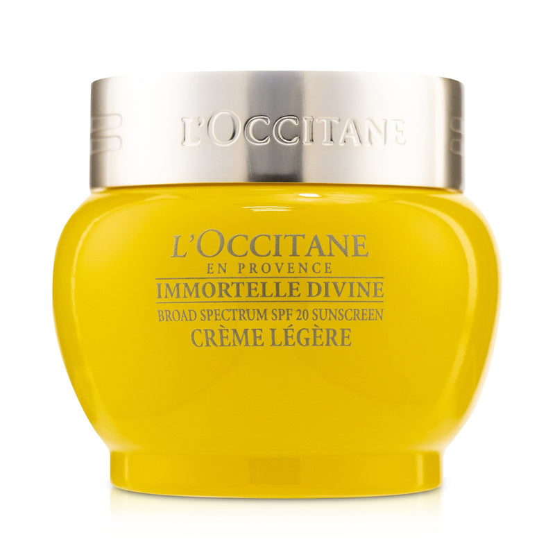 L'Occitane Immortelle Divine Light Cream SPF 20 