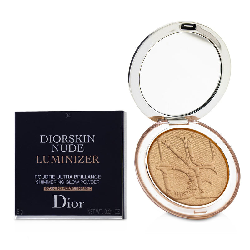 Christian Dior Diorskin Nude Luminizer Shimmering Glow Powder - # 04 Bronze Glow 