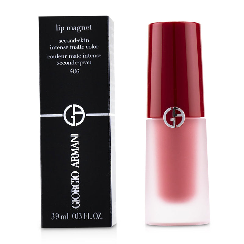 Giorgio Armani Lip Magnet Second Skin Intense Matte Color - # 406 Redwood 
