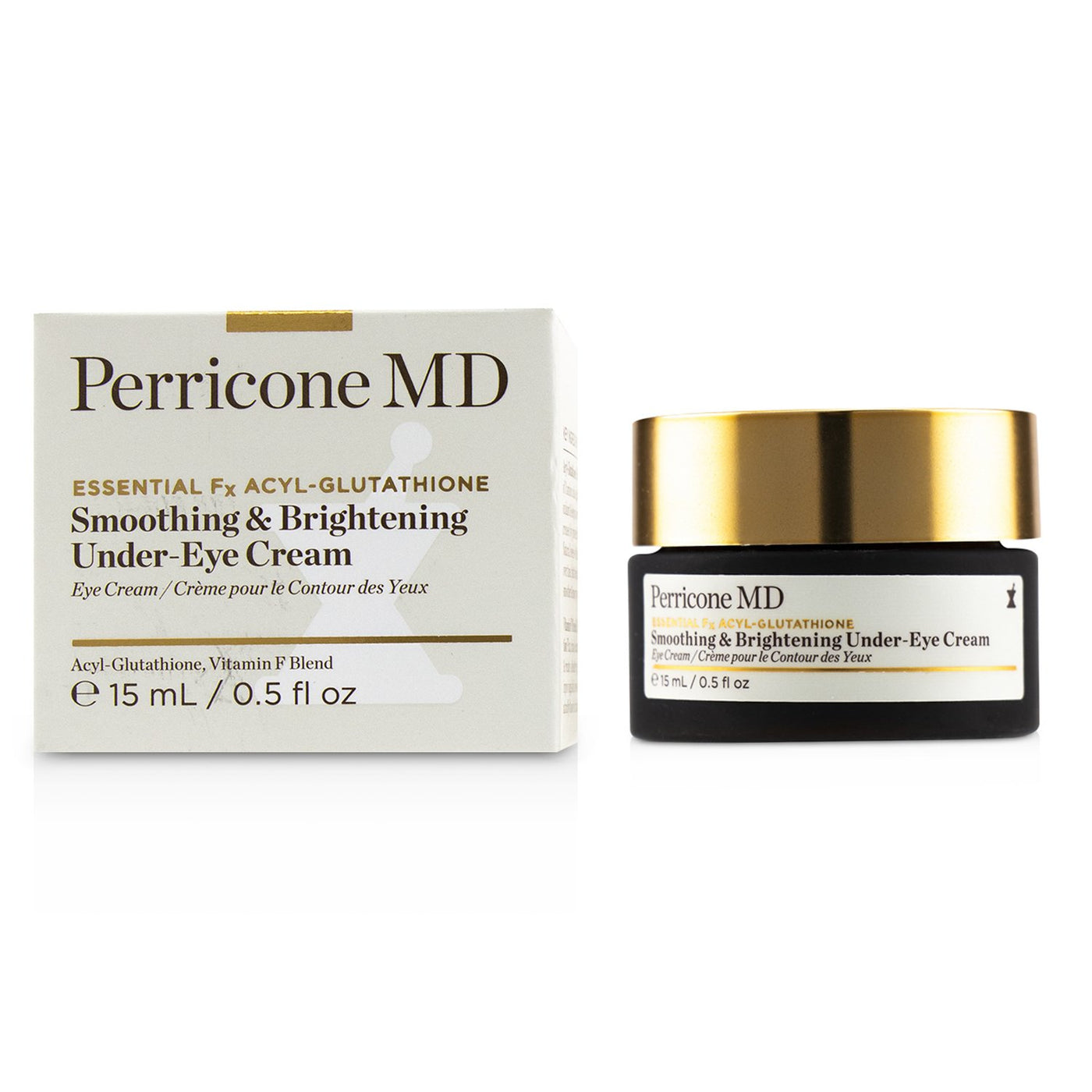 essential fx acyl-glutathione smoothing & brightening under- eye cream Perricone MD Under-Eye 15ml/0.5oz – Fresh Beauty Co Three-week check-in! 💙, I’ve