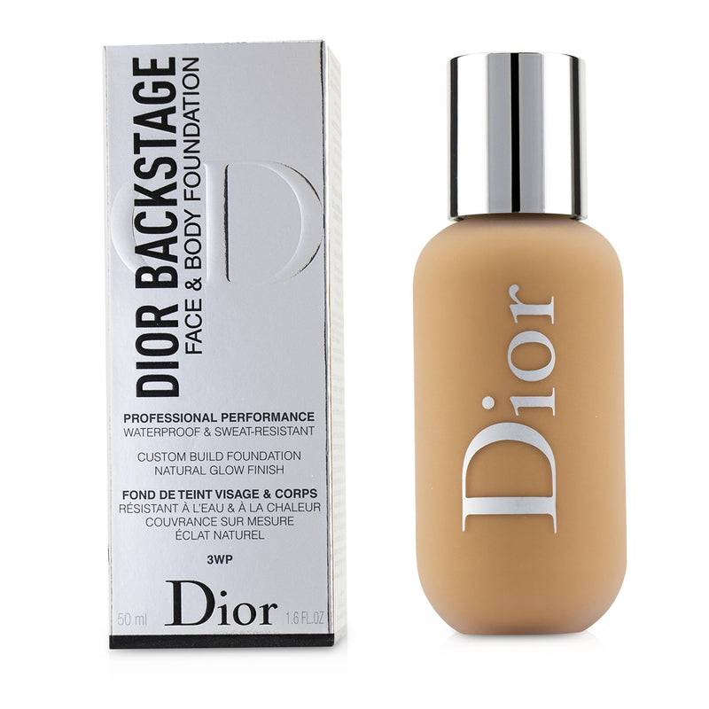 Christian Dior Dior Backstage Face & Body Foundation - # 3WP (3 Warm Peach)  50ml/1.6oz