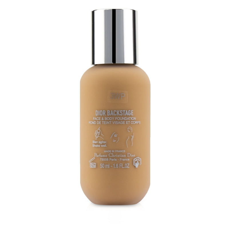 Christian Dior Dior Backstage Face & Body Foundation - # 3WP (3 Warm Peach)  50ml/1.6oz