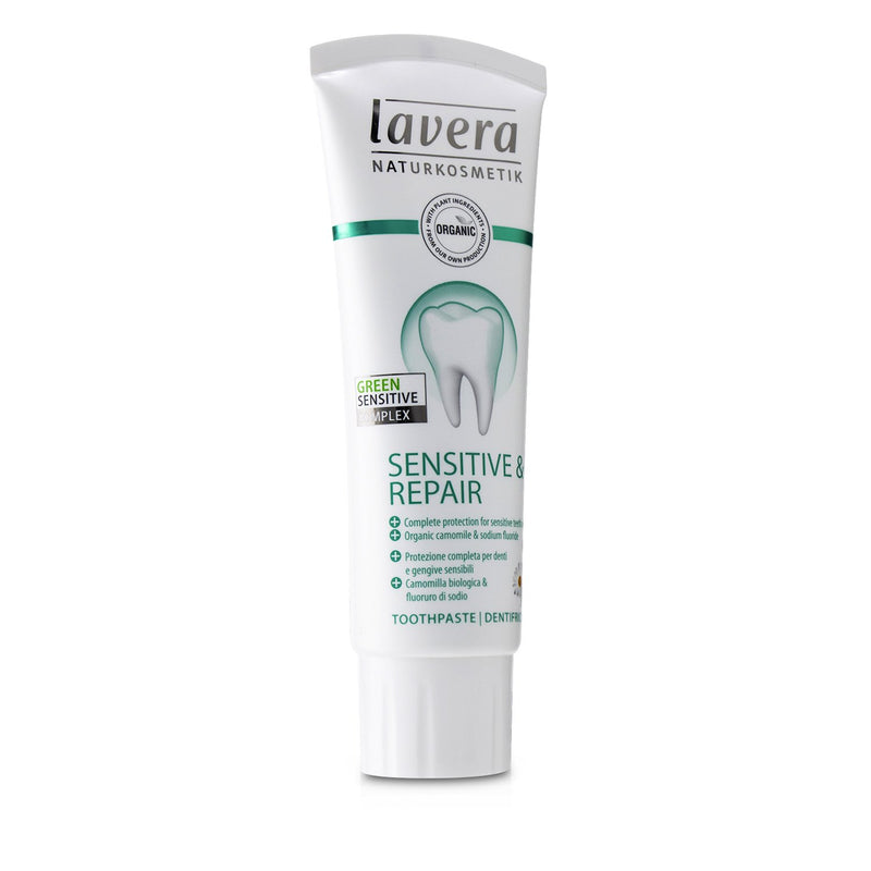 Lavera Toothpaste (Sensitive & Repair) - With Organic Camomile & Sodium Fluoride  75ml/2.5oz
