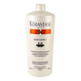 Kerastase Nutritive Bain Satin 2 Exceptional Nutrition Shampoo (For Dry, Sensitised Hair) 1000ml/34oz