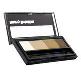 KISS ME Heavy Rotation Waterproof Powder Eyebrow And 3D Nose - # 01 Light Brown  3.5g/0.12oz