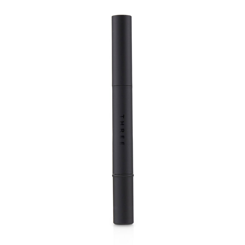 THREE Captivating Performance Fluid Eyeliner - # 02 One Vision (Soft But Dignified Chic Brown) 