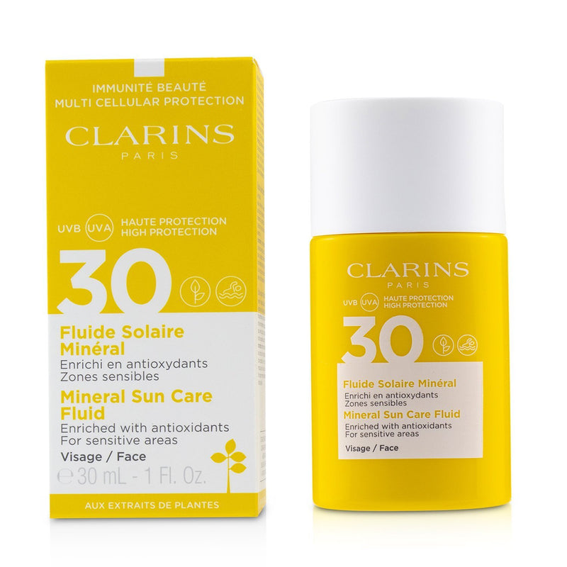 Clarins Mineral Sun Care Fluid For Face SPF 30 - For Sensitive Areas 