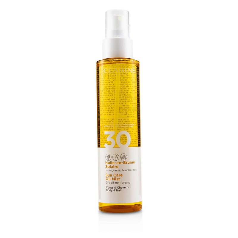 Clarins Sun Care Oil Mist For Body & Hair SPF 30  150ml/5oz