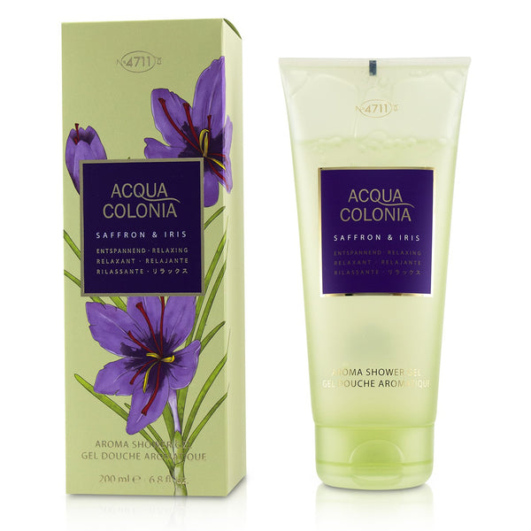 4711 Acqua Colonia Saffron & Iris Aroma Shower Gel 