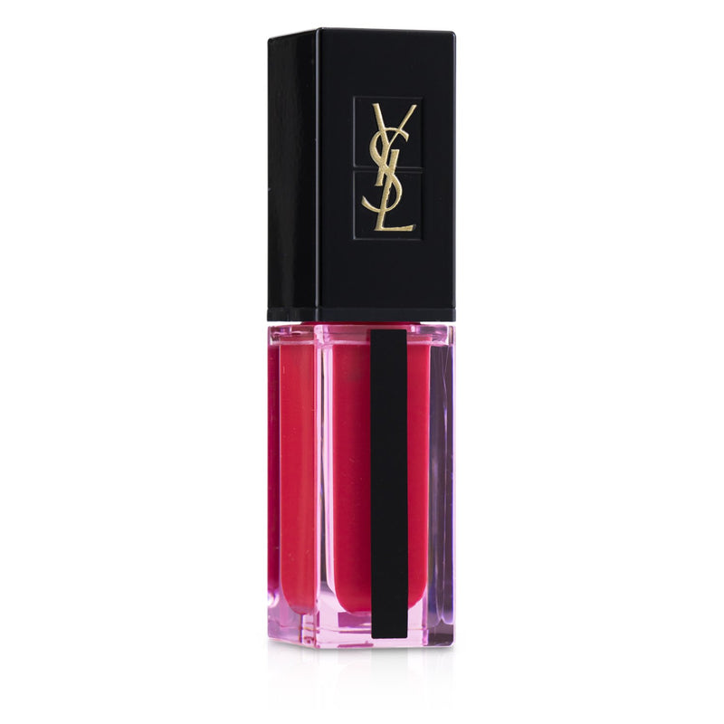 Yves Saint Laurent Rouge Pur Couture Vernis À Lèvres Water Stain - # 608 Flot De Fuchsia  5.9ml/0.20oz
