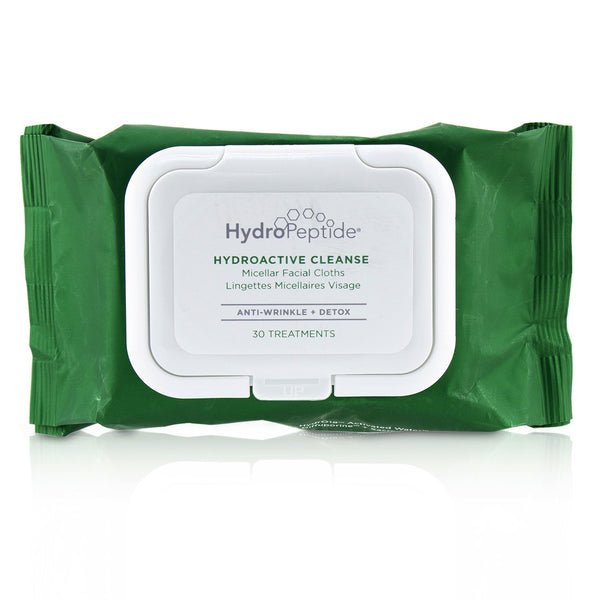 HydroPeptide Hydroactive Cleanse Micellar Facial Clothes  30wipes