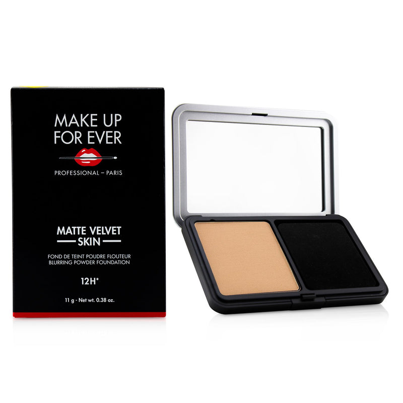 Make Up For Ever Matte Velvet Skin Blurring Powder Foundation - # R230 (Ivory)  11g/0.38oz