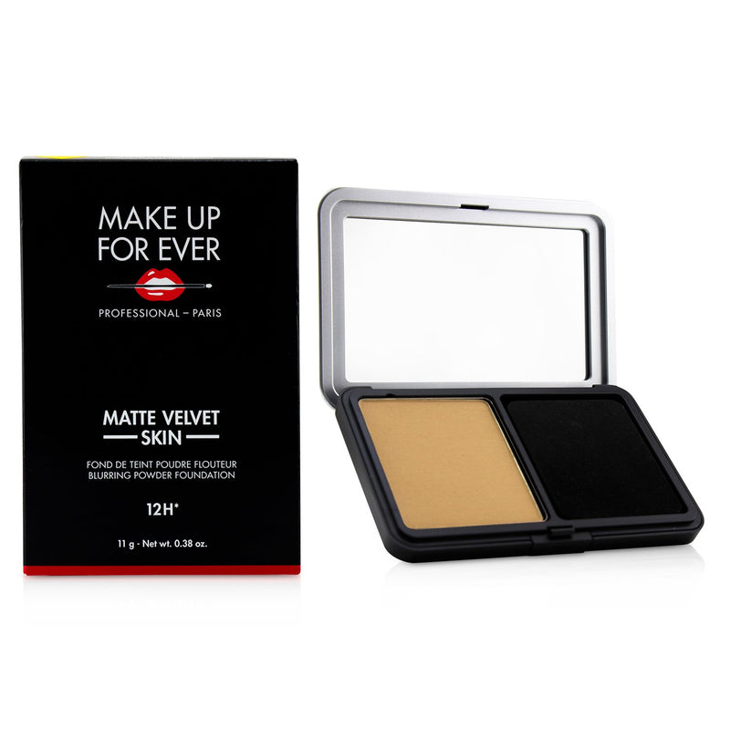Make Up For Ever Matte Velvet Skin Blurring Powder Foundation - # Y245 (Soft Sand)  11g/0.38oz