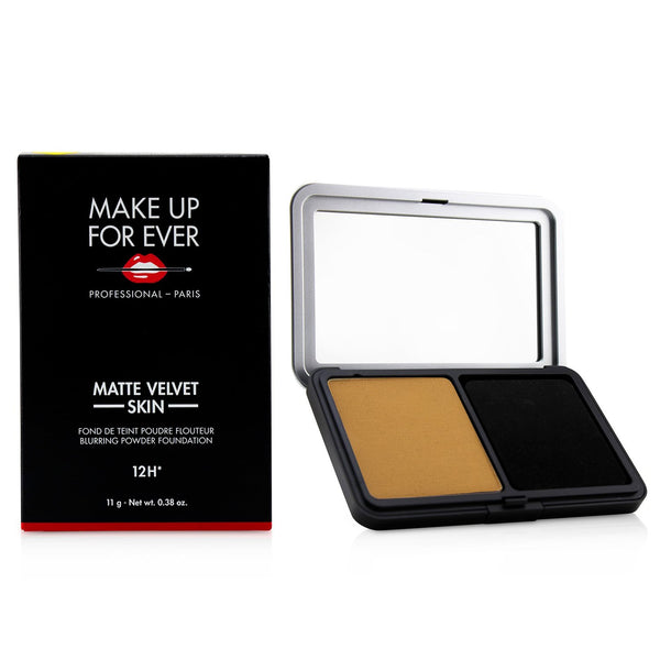 Make Up For Ever Matte Velvet Skin Blurring Powder Foundation - # Y405 (Golden Honey)  11g/0.38oz