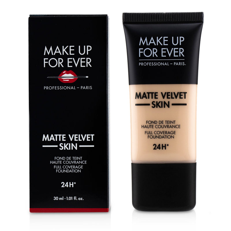 Make Up For Ever Matte Velvet Skin Full Coverage Foundation - # R210 (Pink Alabaster)  30ml/1oz