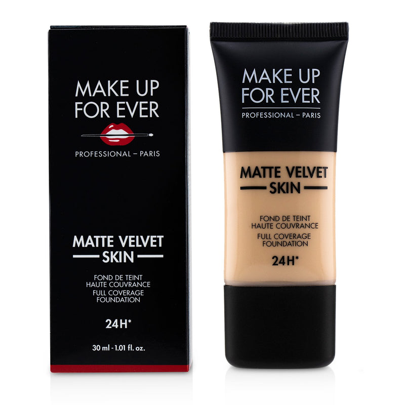 Make Up For Ever Matte Velvet Skin Full Coverage Foundation - # R230 (Ivory) 