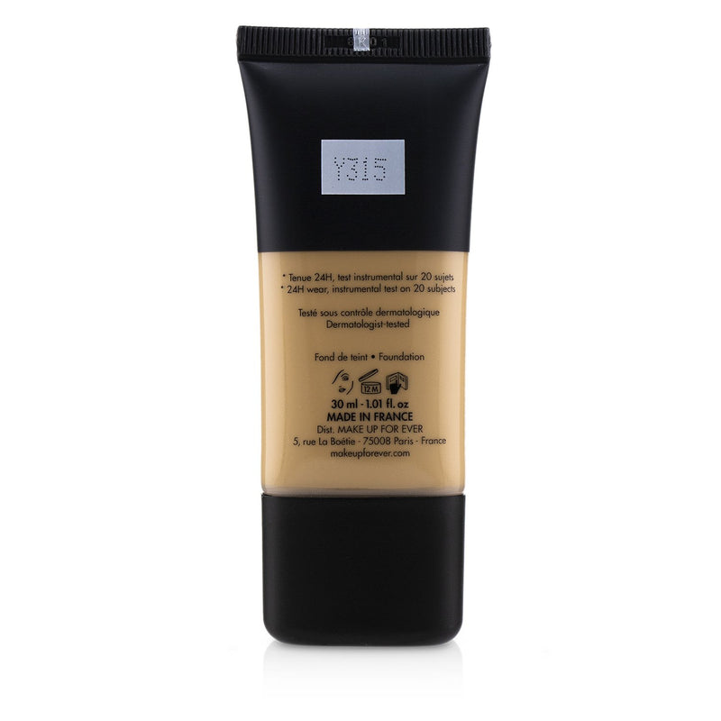 Make Up For Ever Matte Velvet Skin Full Coverage Foundation - # Y315 (Sand)  30ml/1oz