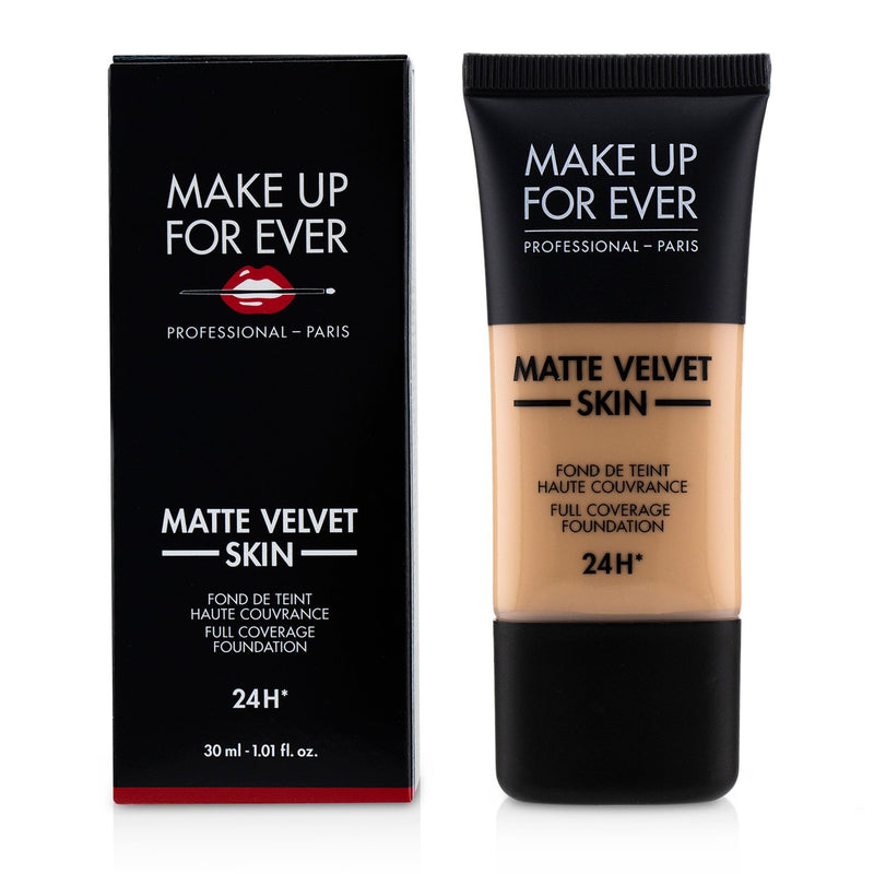 Make Up For Ever Matte Velvet Skin Full Coverage Foundation - # R330 (Warm Ivory)  30ml/1oz