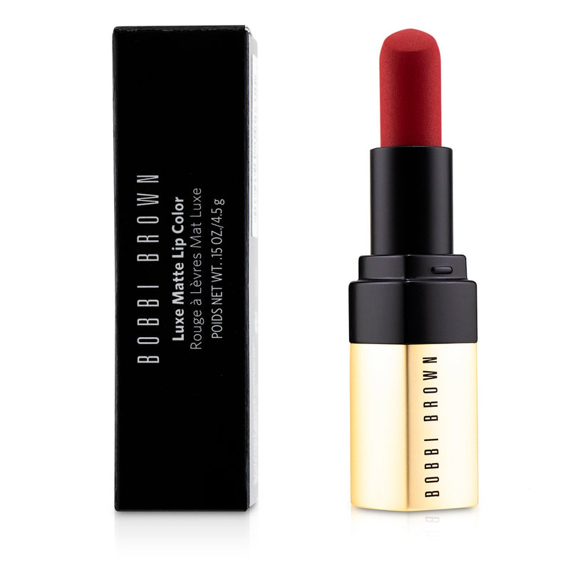 Bobbi Brown Luxe Matte Lip Color - # Fever Pitch  4.5g/0.15oz