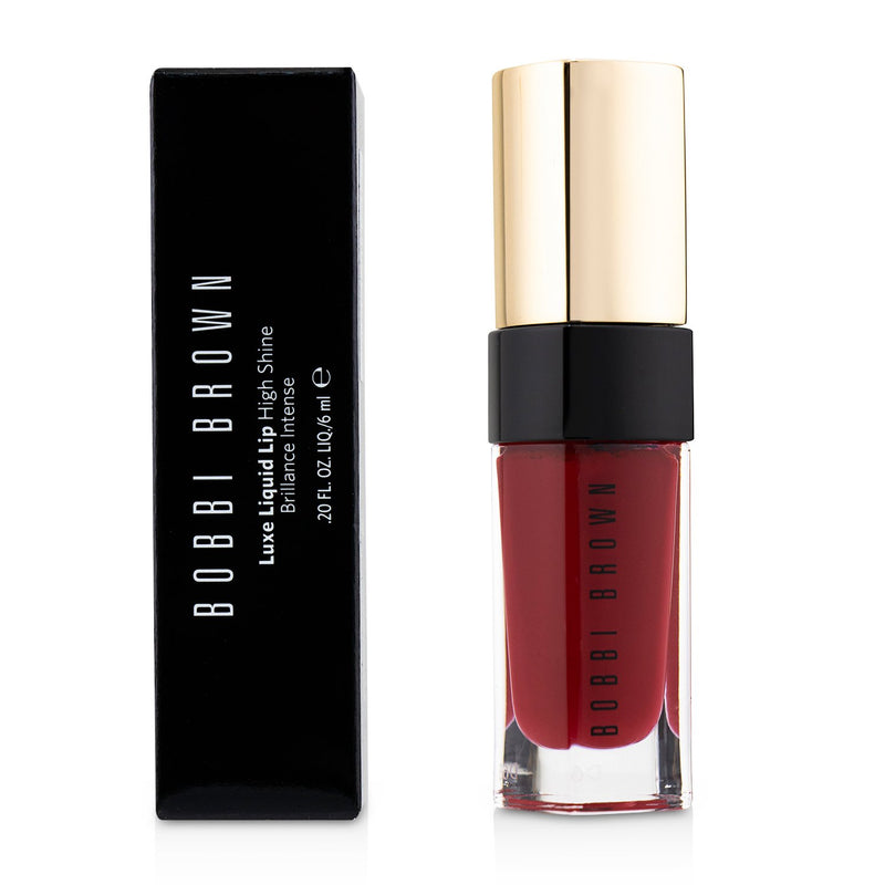 Bobbi Brown Luxe Liquid Lip High Shine - # 8 Red The News  6ml/0.2oz