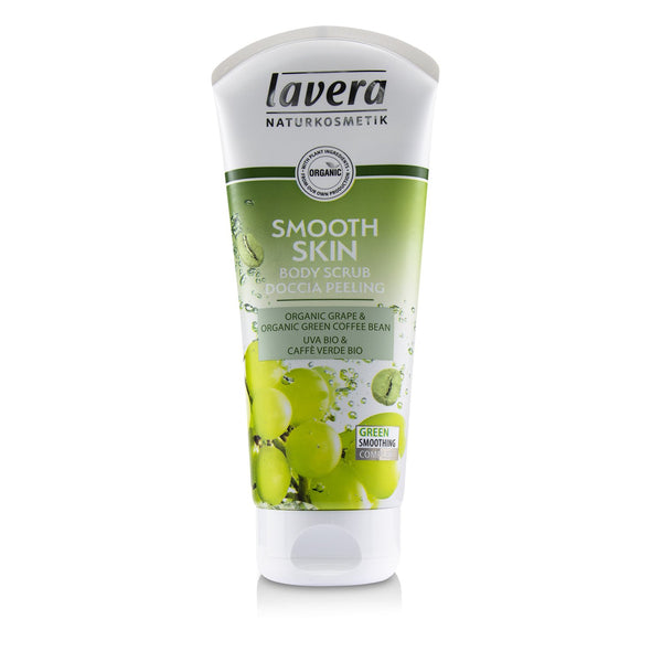 Lavera Body Scrub - Smooth Skin (Organic Grape & Organic Green Coffee Bean) 