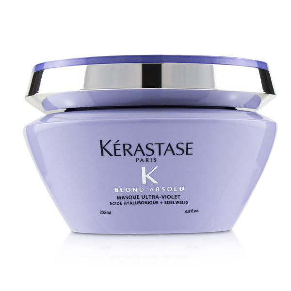 Kerastase Blond Absolu Masque Ultra-Violet Anti-Brass Blonde Perfecting Purple Masque (Lightened Cool Blonde Hair) 