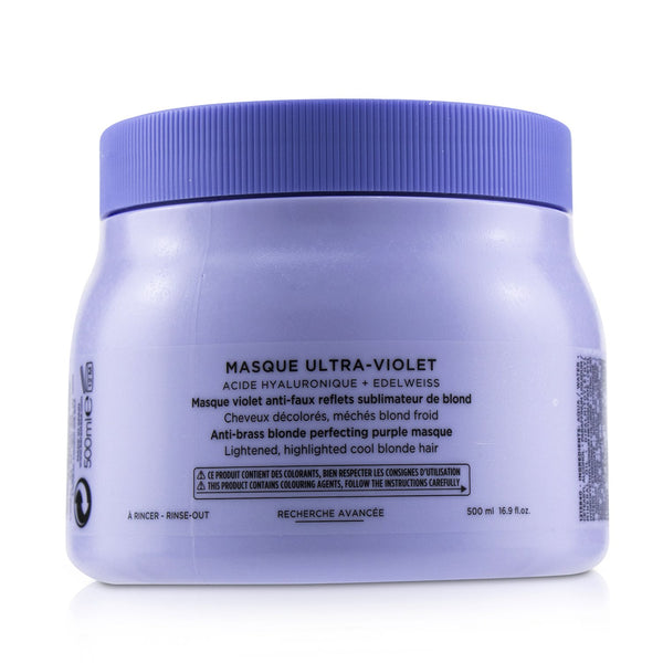 Kerastase Blond Absolu Masque Ultra-Violet Anti-Brass Blonde Perfecting Purple Masque (Lightened Cool Blonde Hair) 