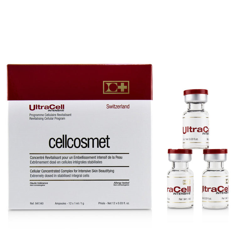 Cellcosmet & Cellmen Cellcosmet UltraCell Intensive Revitalising Cellular Program  12x1ml/0.03oz