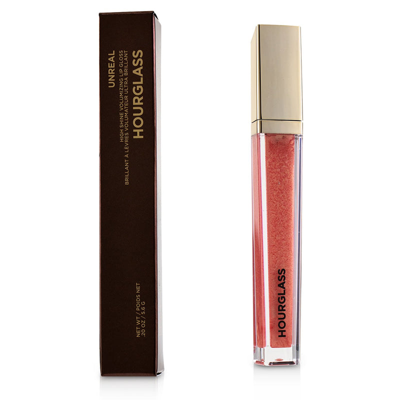 HourGlass Unreal High Shine Volumizing Lip Gloss - # Solar (Coral With Gold Pearl)  5.6g/0.2oz
