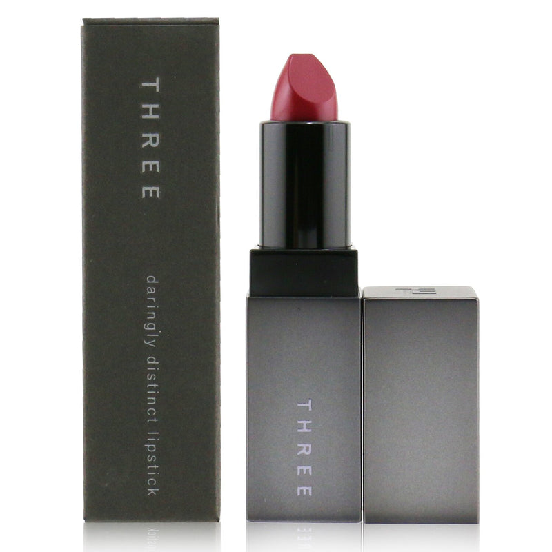 THREE Daringly Distinct Lipstick - # 04 Dare 2B Dynamic (Antique Red) 