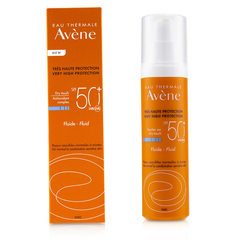 Avene Very High Protection Fluid SPF 50 - For Normal to Combination Sensitive 