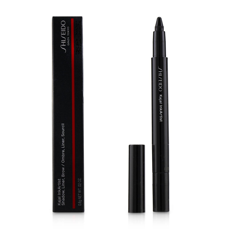 Shiseido Kajal InkArtist (Shadow, Liner, Brow) - # 09 Nippon Noir (Black)  0.8g/0.02oz