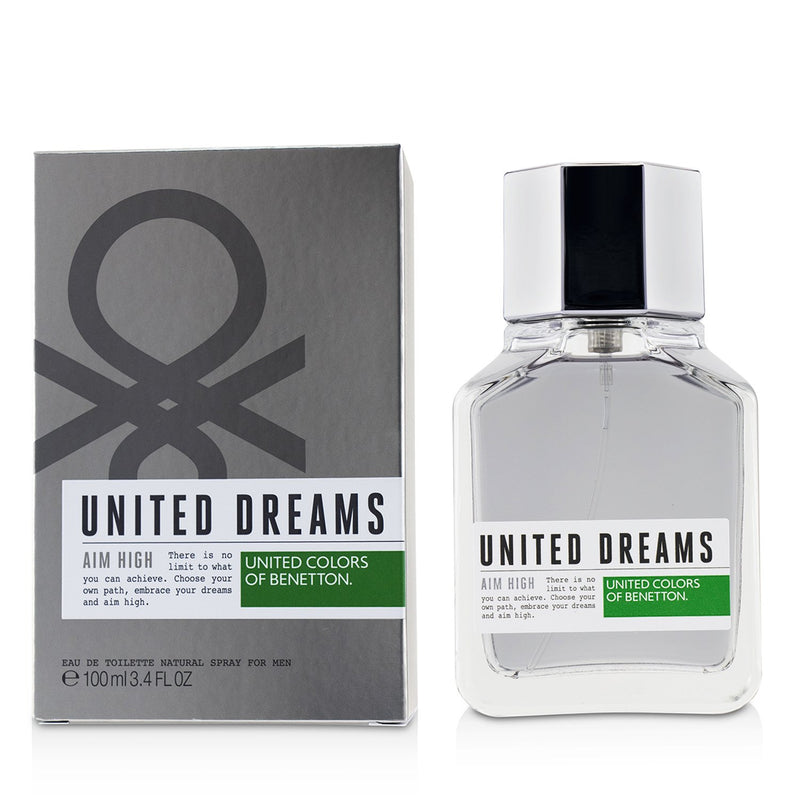 Benetton United Dreams Aim High Eau De Toilette Spray 