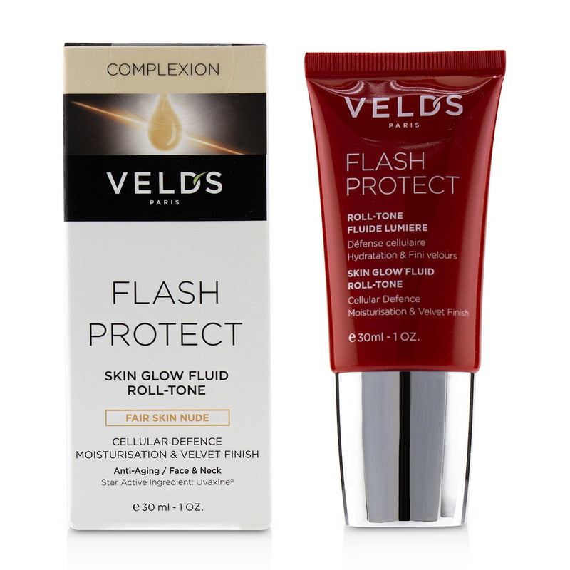 Veld's Flash Protect Skin Glow Fluid Roll -Tone (Beauty Shield) - Fair Skin Nude 