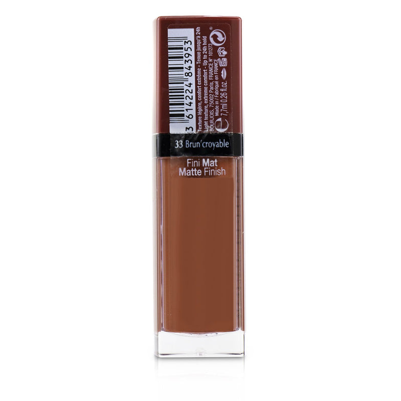 Bourjois Rouge Edition Velvet Lipstick - # 33 Brun Croyable  7.7ml/0.26oz