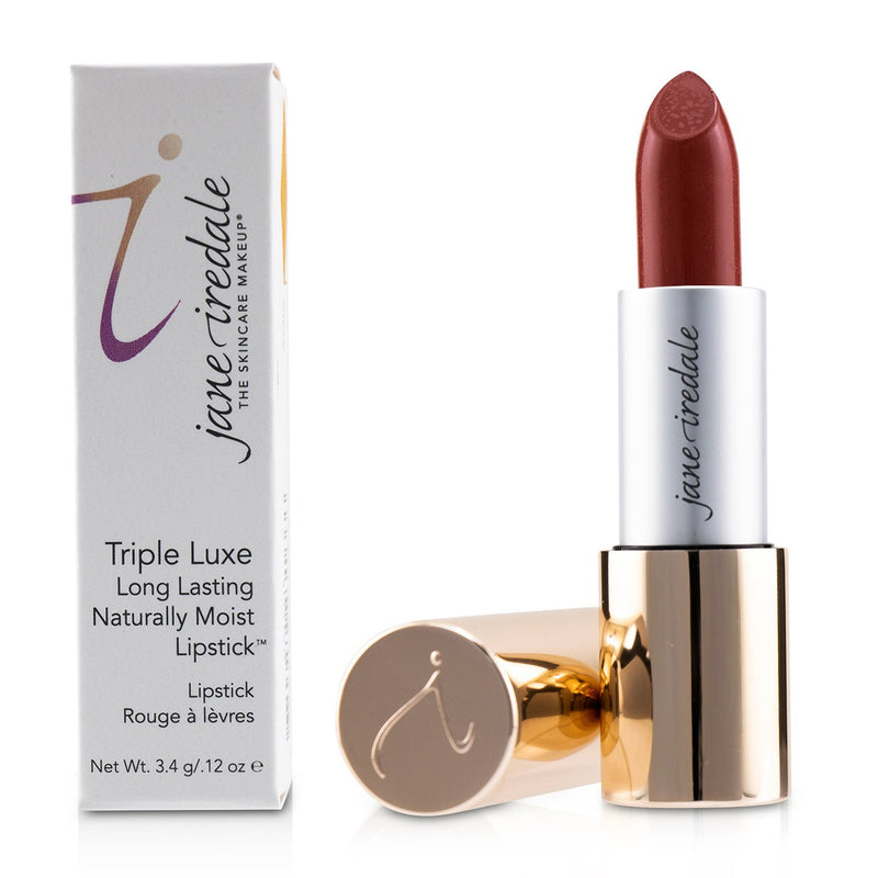 Jane Iredale Triple Luxe Long Lasting Naturally Moist Lipstick - # Jessica (Dark Peach With Red Undertones) 