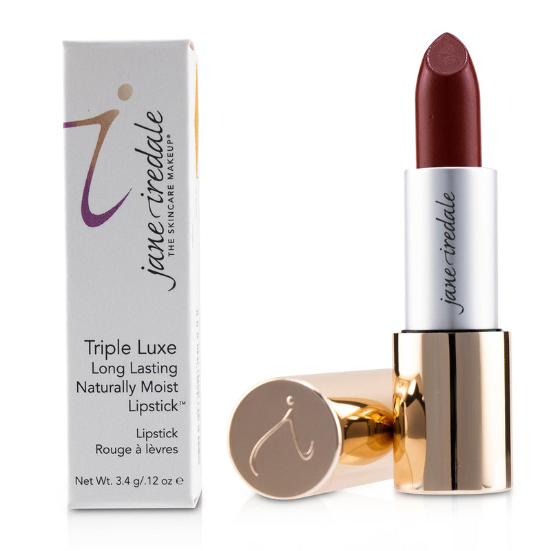 Jane Iredale Triple Luxe Long Lasting Naturally Moist Lipstick - # Megan (Strawberry Red) 