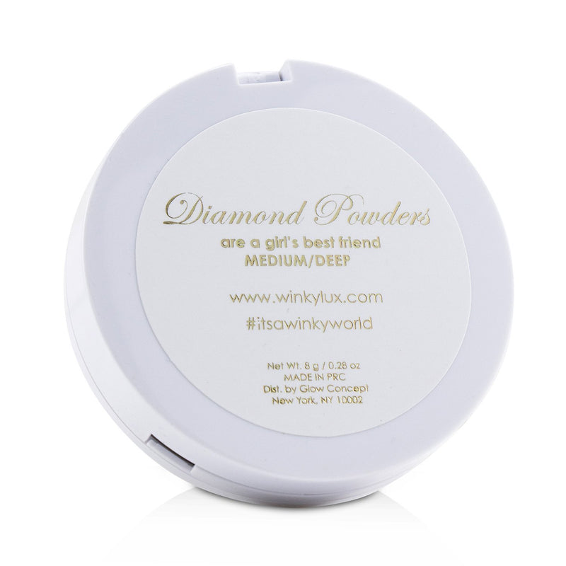 Winky Lux Diamond Powders Foundation - # Medium/Deep  8g/0.28oz