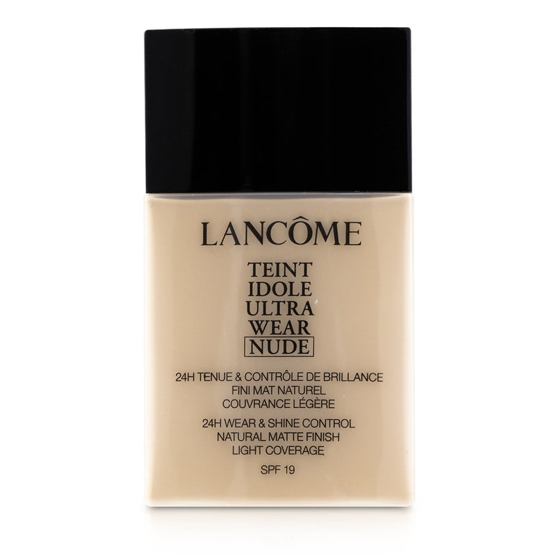 Lancome Teint Idole Ultra Wear Nude Foundation SPF19 - # 010 Beige Porcelaine 