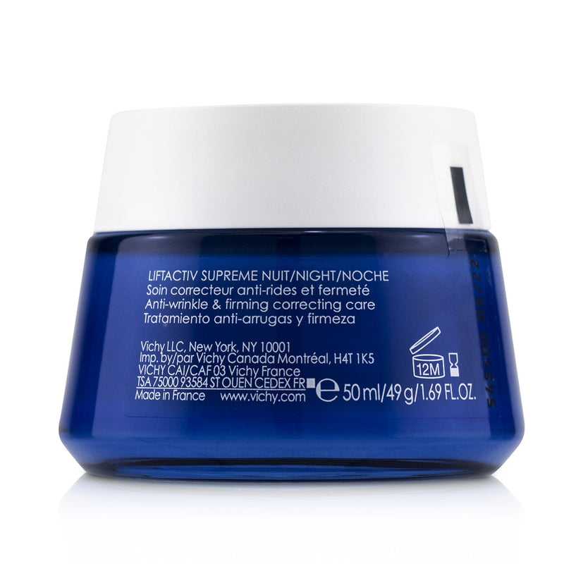 Vichy LiftActiv Supreme Night Anti-Wrinkle & Firming Correcting Care Cream (For All Skin Types) 