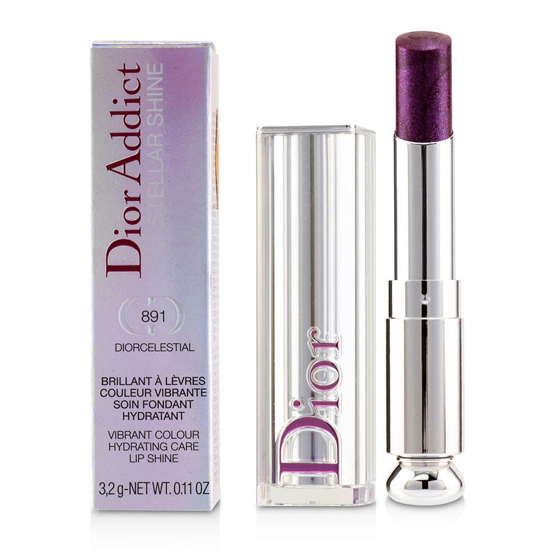 Christian Dior Dior Addict Stellar Shine Lipstick - # 891 Diorcelestial (Sparkle Purple) 