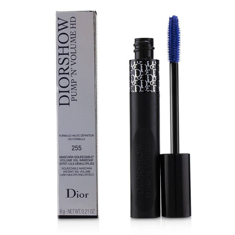 Christian Dior Diorshow Pump N Volume HD Mascara - # 255 Blue Pump 