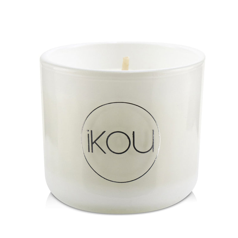 iKOU Essentials Aromatherapy Natural Wax Candle Glass - Australian Rainforest (Lemon Myrtle & Eucalyptus) 