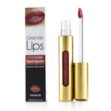 Grande Cosmetics (GrandeLash) GrandeLIPS Plumping Liquid Lipstick (Metallic Semi Matte) - # Peach Bellini  4g/0.14oz