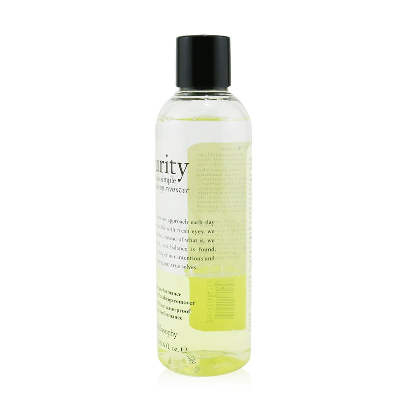 Philosophy Purity Made Simple High-Performace Waterproof Makeup Remover 