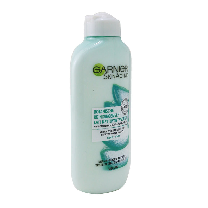 Garnier SkinActive Botanical Cleansing Milk With Aloe Vera (For Normal To Combination Skin) 