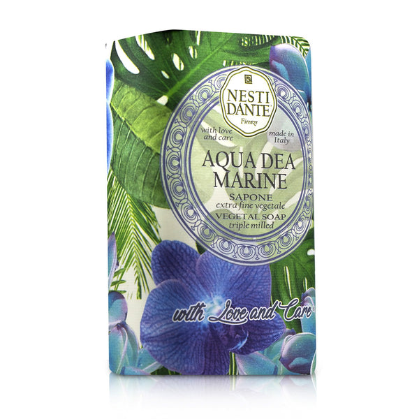 Nesti Dante Triple Milled Vegetal Soap With Love & Care - Aqua Dea Marine 