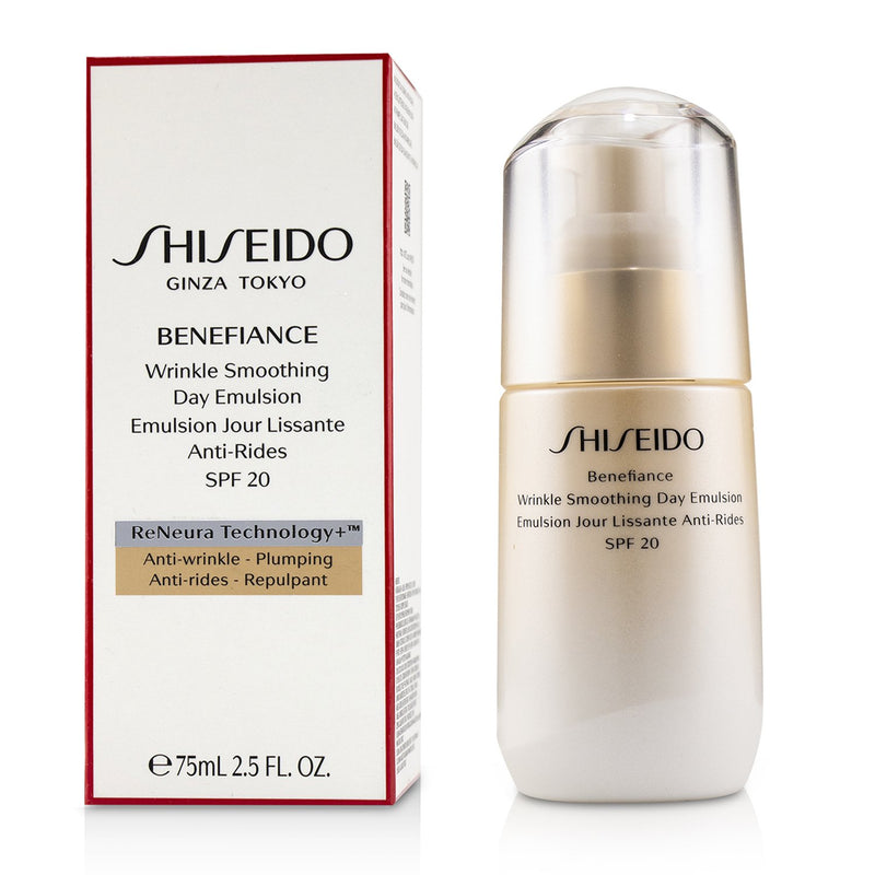 Shiseido Benefiance Wrinkle Smoothing Day Emulsion SPF 20 