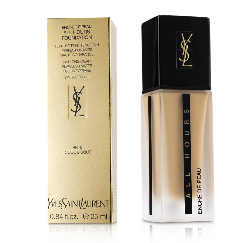 Yves Saint Laurent All Hours Foundation SPF 20 - # BR45 Cool Bisque  25ml/0.84oz